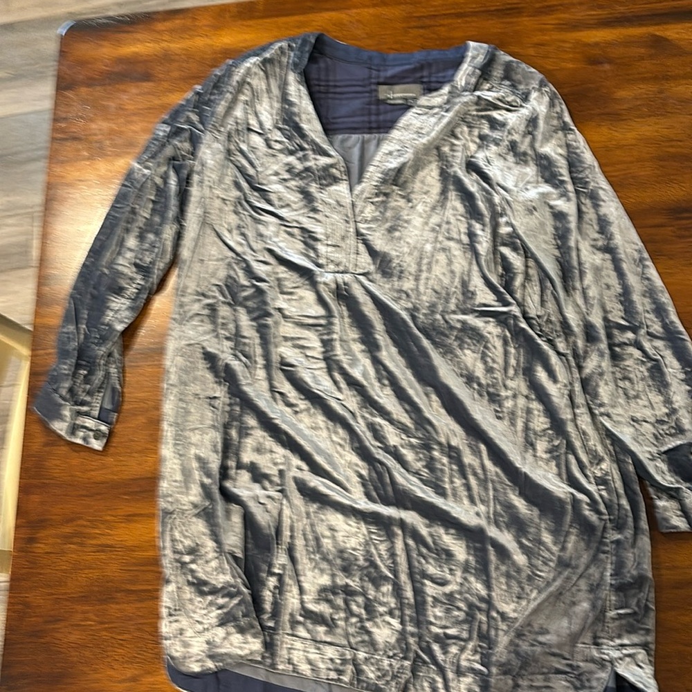 Anthropologie purple dress medium